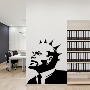 Banksy Lenin Vinyl Decal Wall Sticker