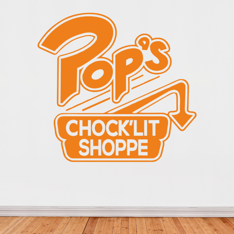 Riverdale Pops Chocklit Shoppe TV Wall Decal