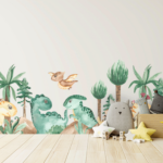 Dinosaur Border Decal Wall Sticker