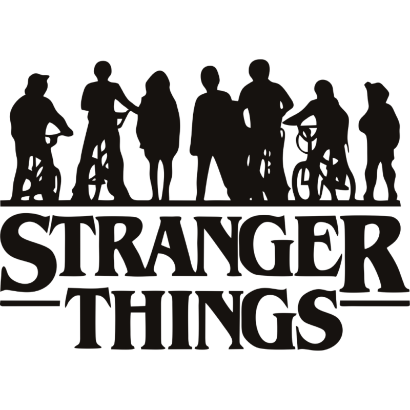 Stranger Things TV Wall Decal