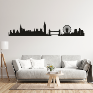 London City Skyline Wall Art Vinyl Decal